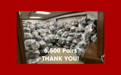Celebrating the Collection of 6,500 Pairs of Shoes During ‘Your Soles, Their Souls’ Shoe Drive